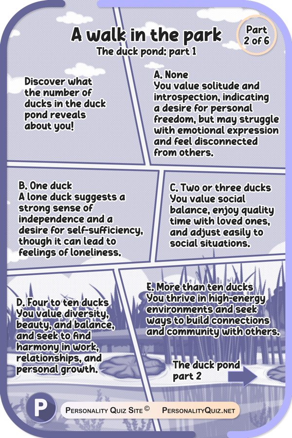 The duck pond part one.