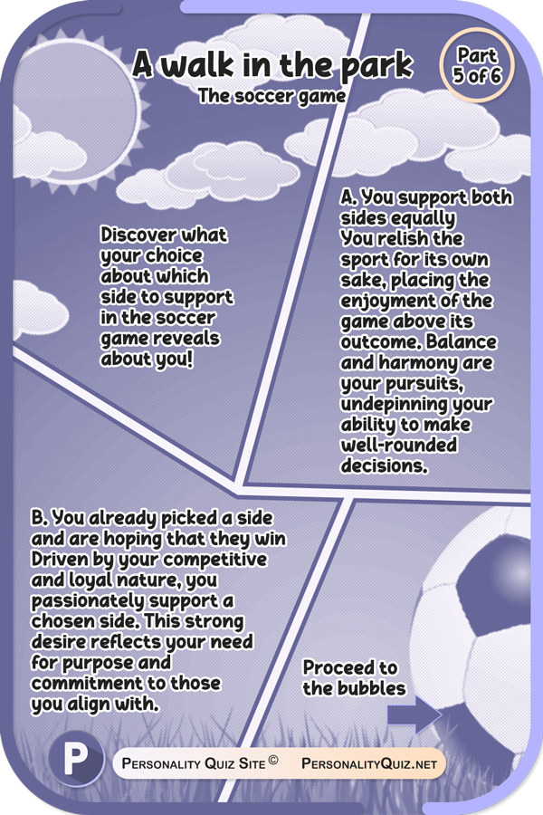 The soccer game.