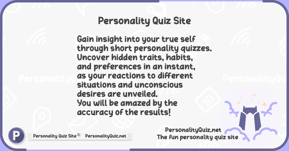 Personality Quizzes - Drawception Forums