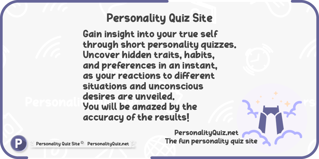 qUIzoW  Do you like personality quizzes?