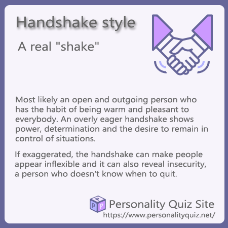 real-shake handshake