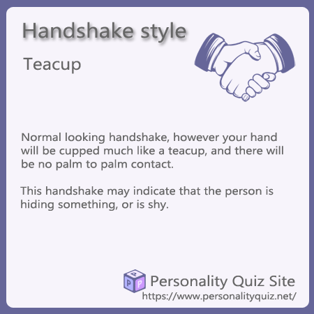 teacup handshake