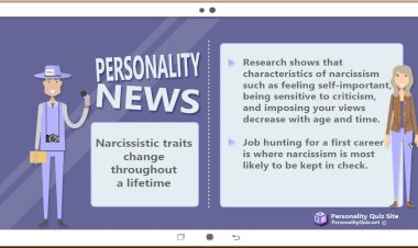 Narcissistic traits change throughout a lifetime