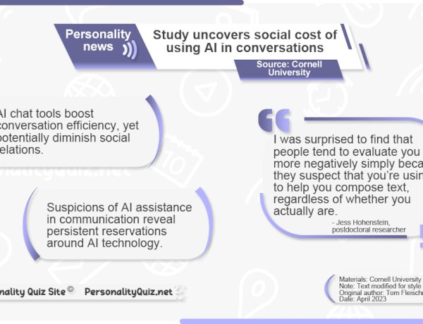 Study uncovers social cost of using AI in conversations